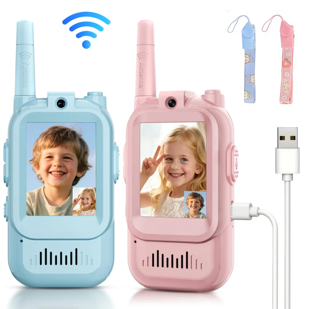 Toys For Kids Video - 2PCS Video Walkie Talkies for Kids