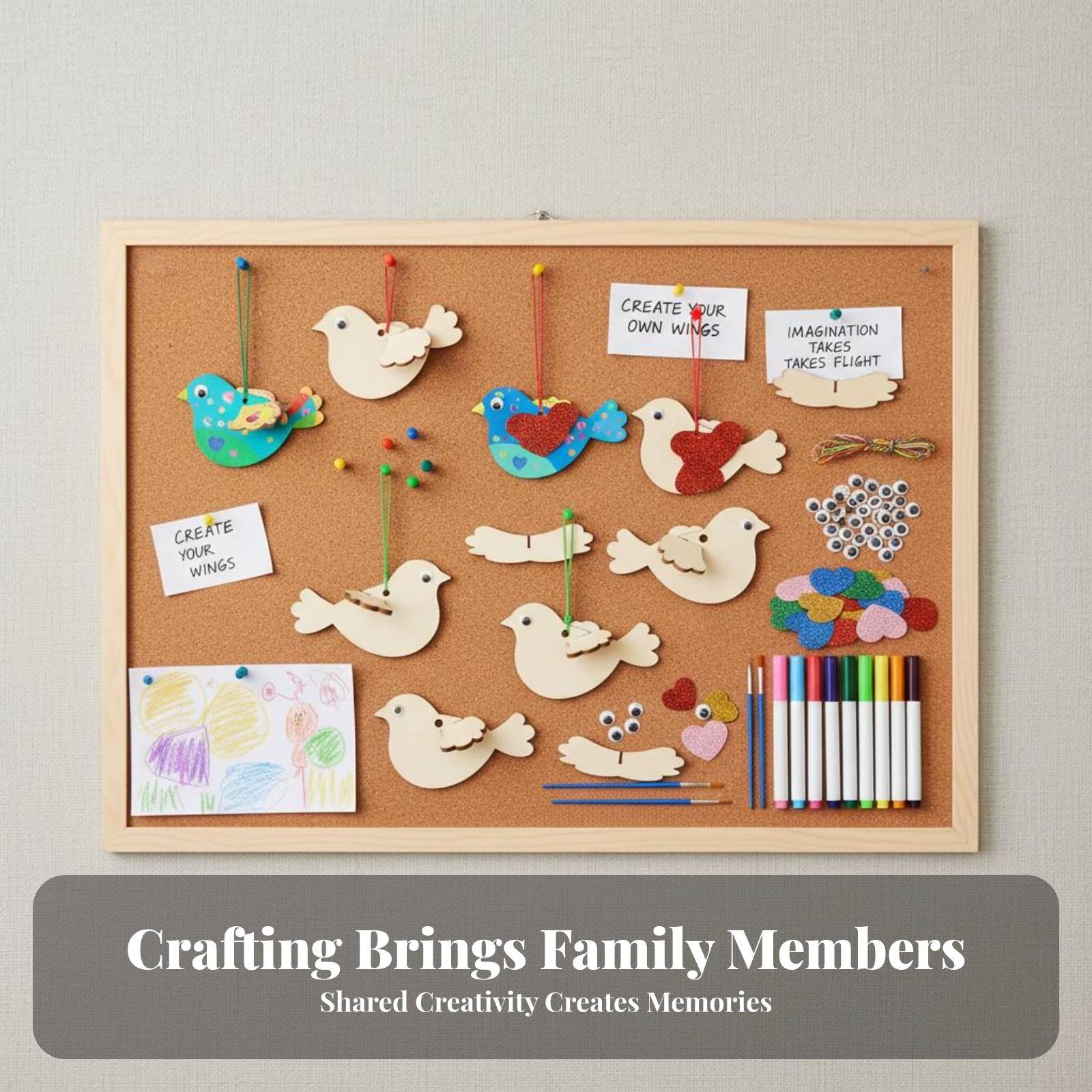 DIY Wooden Bird Ornament Craft - Wooden Puzzle Kids recension och pris