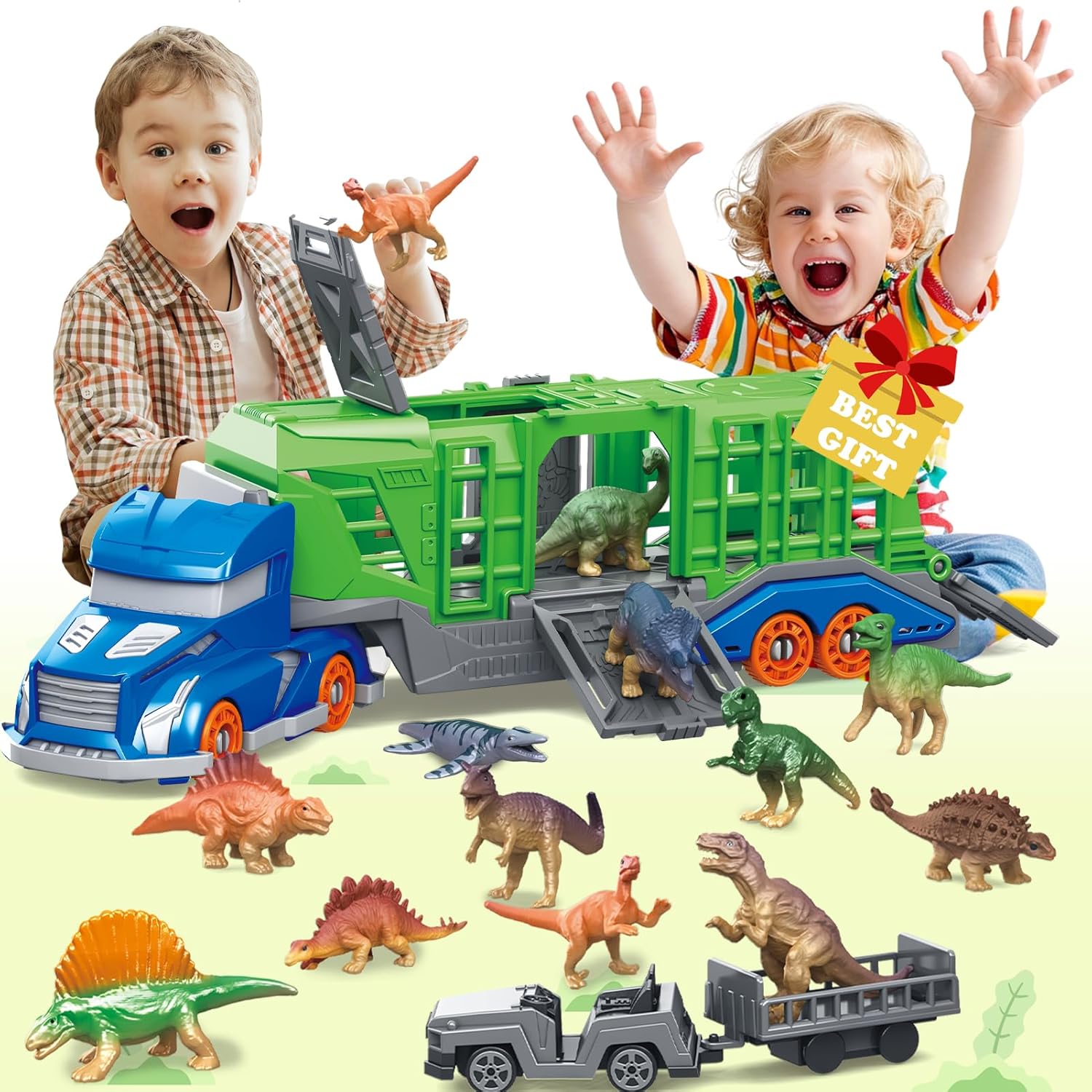 Dinosaur Animal Transport Vehi - Kids Toys Dinosaur recension och pris