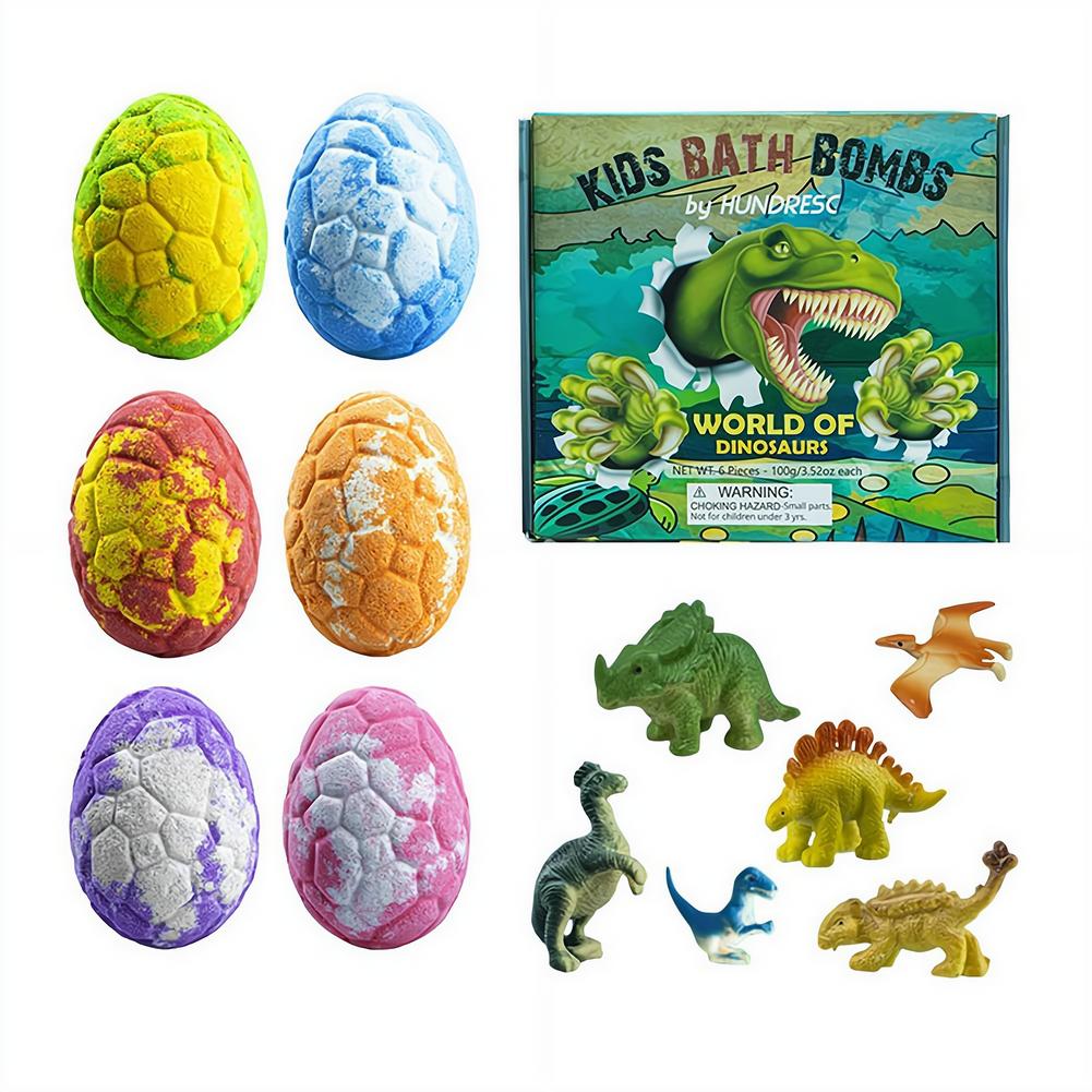 6PCS Dinosaur Egg Bath Bombs W - Kids Toys Dinosaur recension och pris