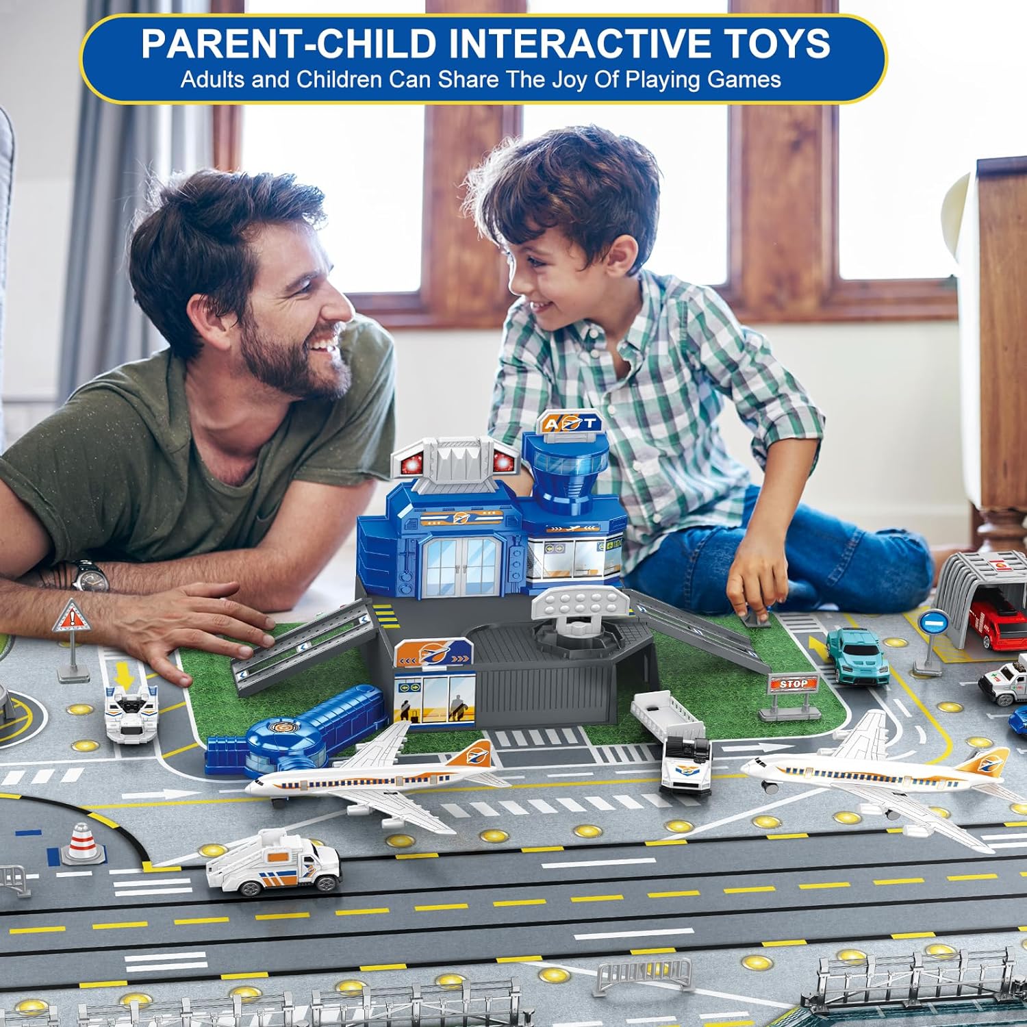 Children's Airport Scene Toy S - Kids Toys Xmas recension och pris