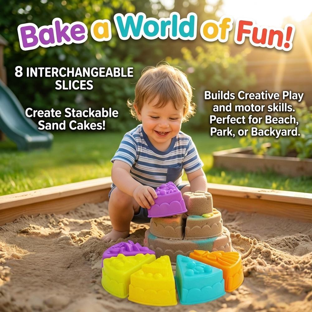 Cake‑Shape Sand‑Mold‑Set Porta - Kinetic Sand Mold recension och pris