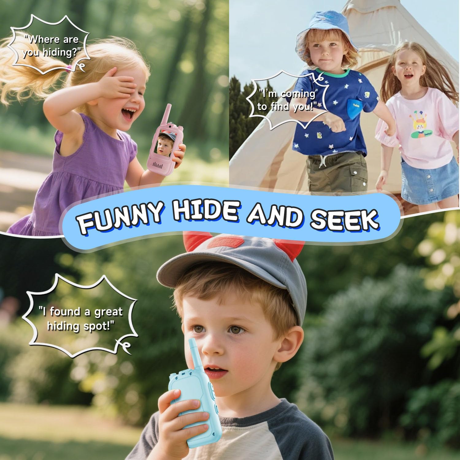 2PCS  Video Walkie Talkies for - Toys For Kids Video recension och pris