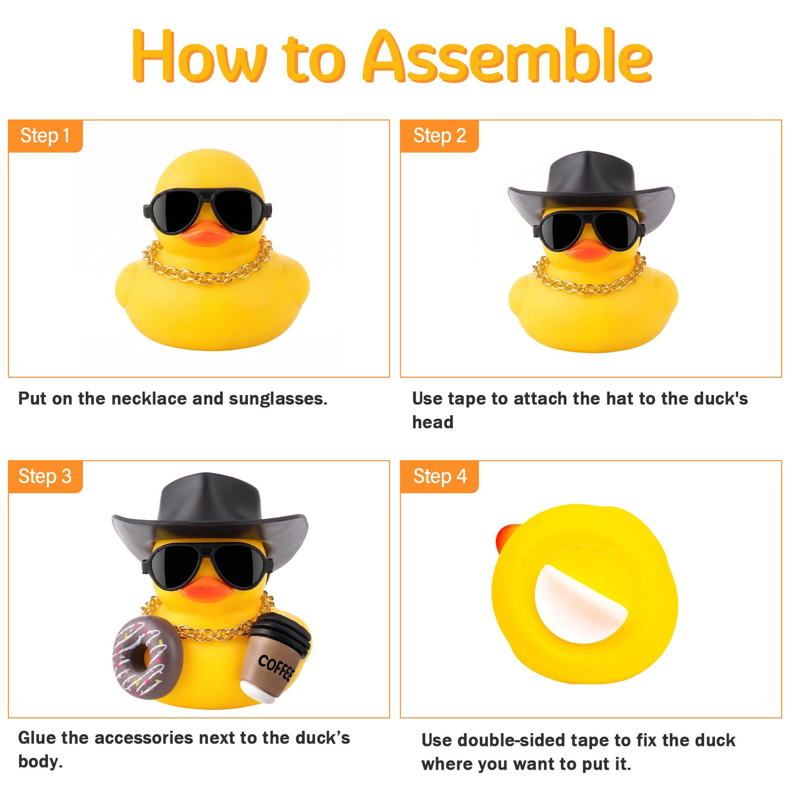 Rubber Duck Car Dashboard Deco - Rubber Duck Bath recension och pris