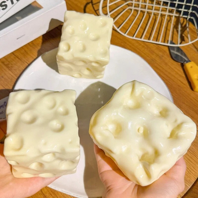 Taba Squishy Cheese Cube Stres - Kids Toys Kids Toys recension och pris