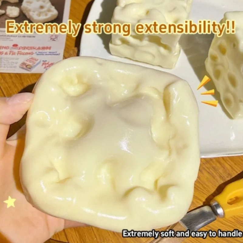Taba Squishy Cheese Cube Stres - Kids Toys Kids Toys recension och pris