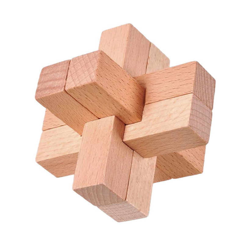 Wooden Luban Puzzle for Adults - Wooden Puzzle Kids recension och pris