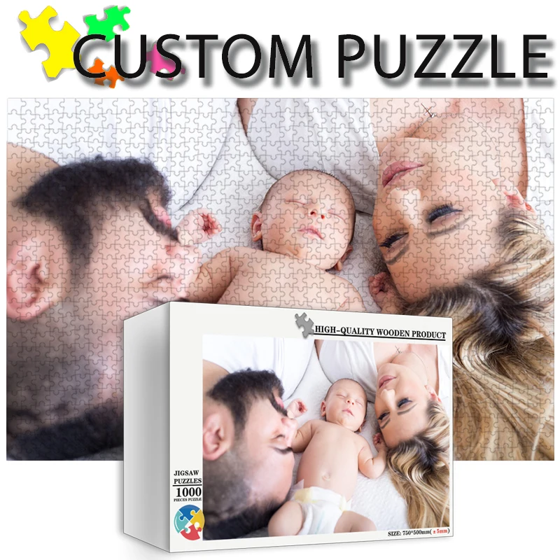 Photo Custom Jigsaw Wooden Per - Wooden Puzzle Kids recension och pris