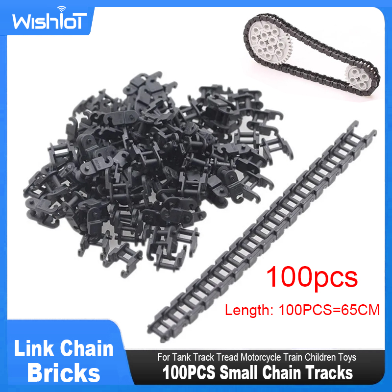 100PCS Technical Parts Link Ch - Toy Train Track Set recension och pris