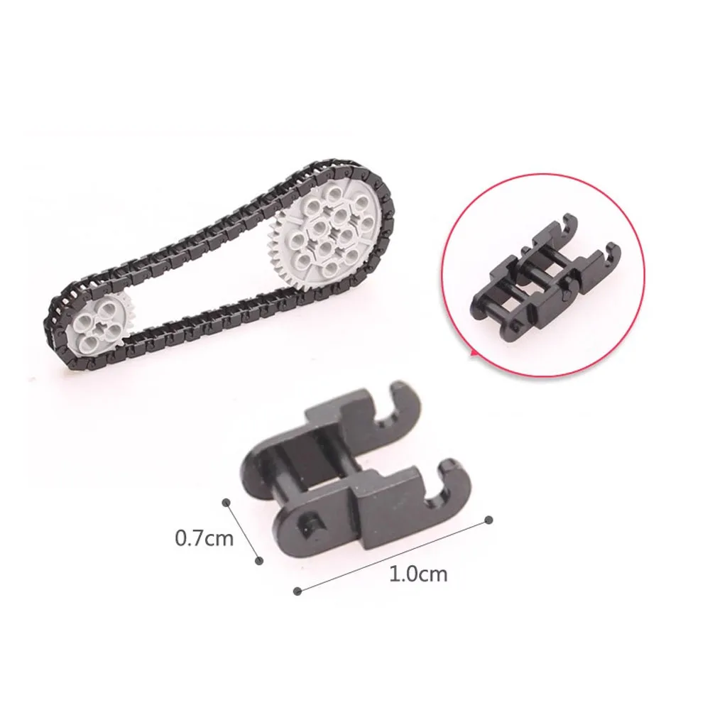 100PCS Technical Parts Link Ch - Toy Train Track Set recension och pris