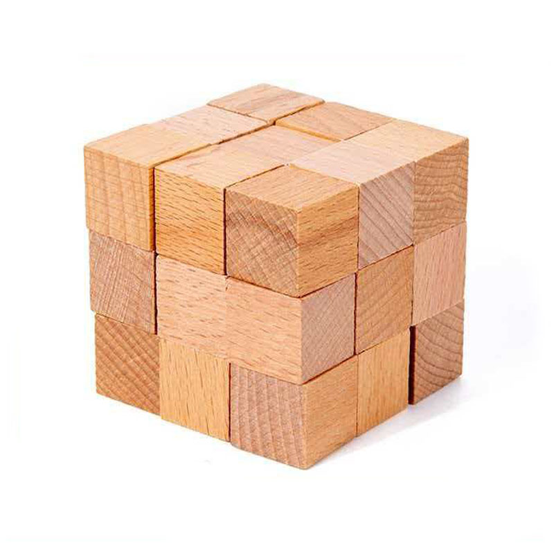 Square Snake Cube Wooden Brain - Wooden Puzzle Kids recension och pris