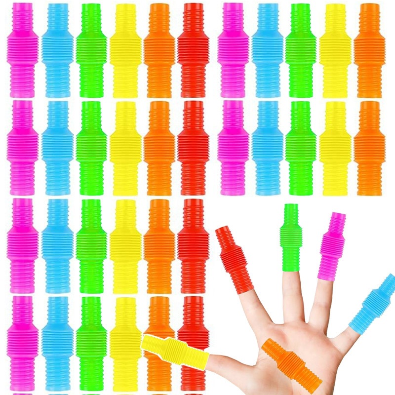 Colorful Telescopic Tubes Fidg - Kids Toys Kids Toys recension och pris