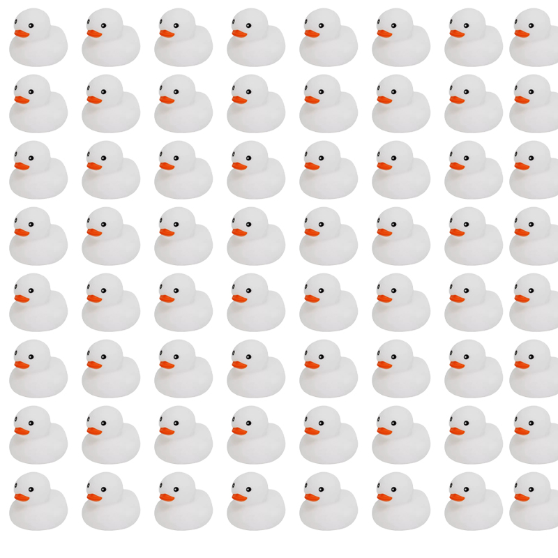 6/12/24 pcs White Rubber Ducks - Rubber Duck Bath recension och pris