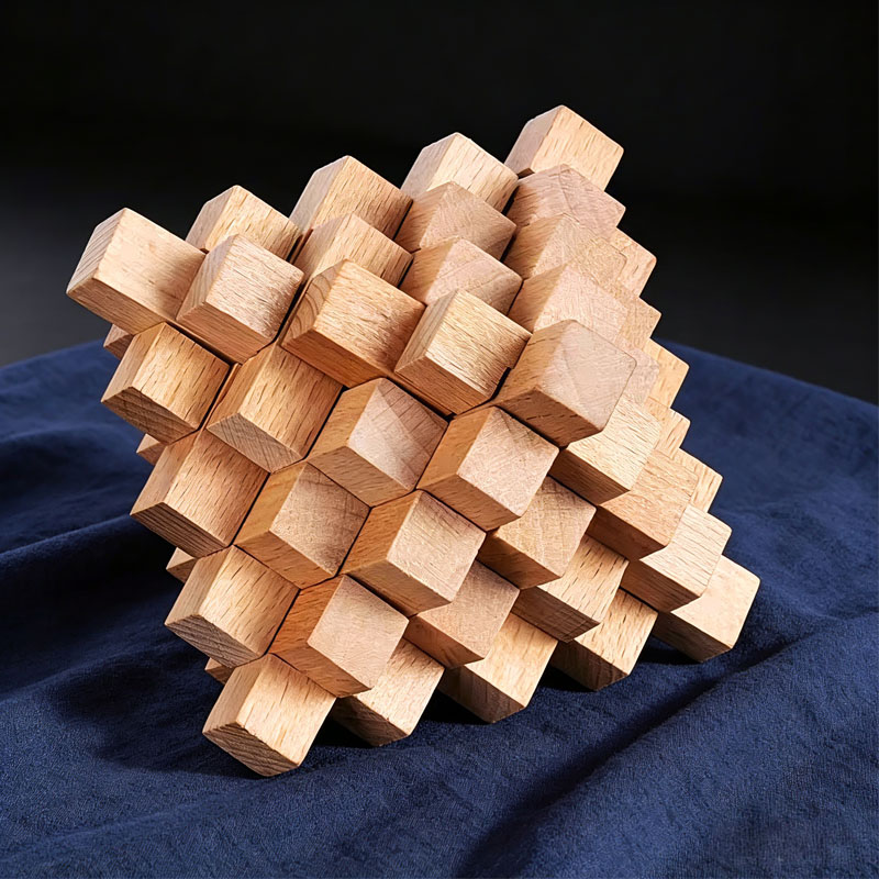 Difficult LuBan Lock Pineapple - Wooden Puzzle Kids recension och pris