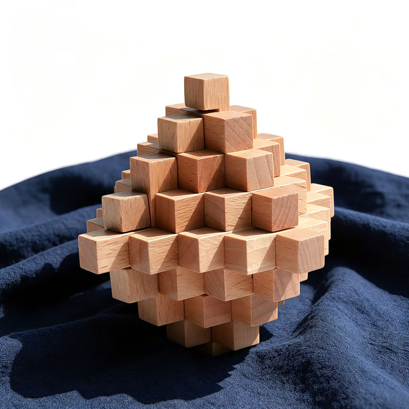 Difficult LuBan Lock Pineapple - Wooden Puzzle Kids recension och pris