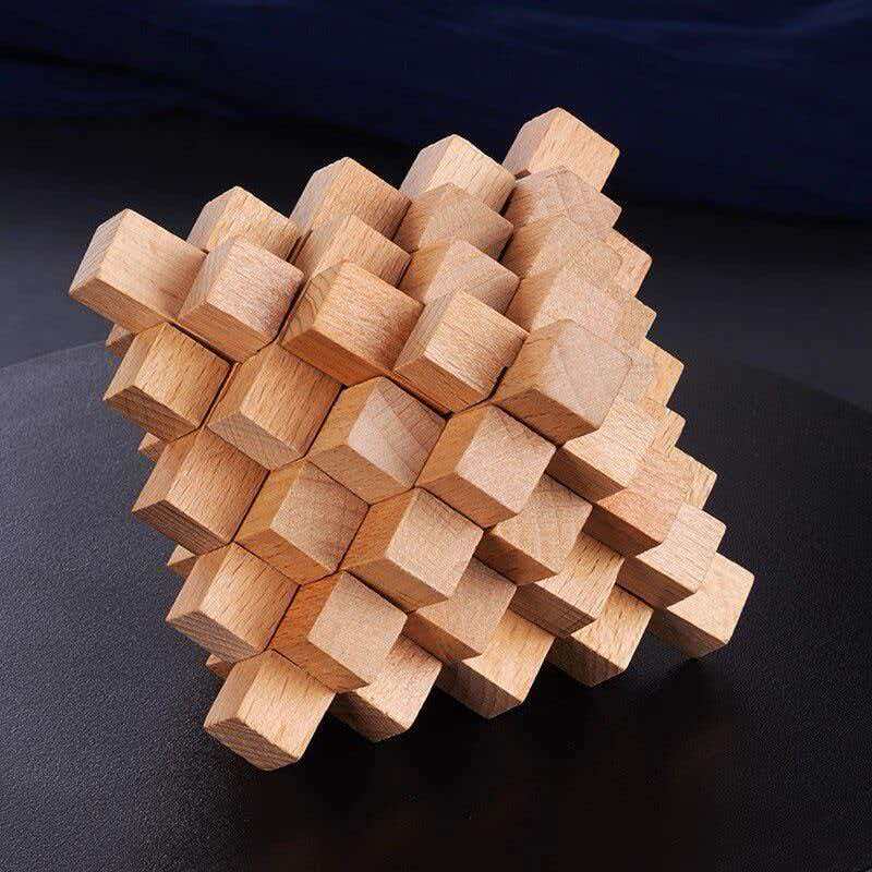 Difficult LuBan Lock Pineapple - Wooden Puzzle Kids recension och pris