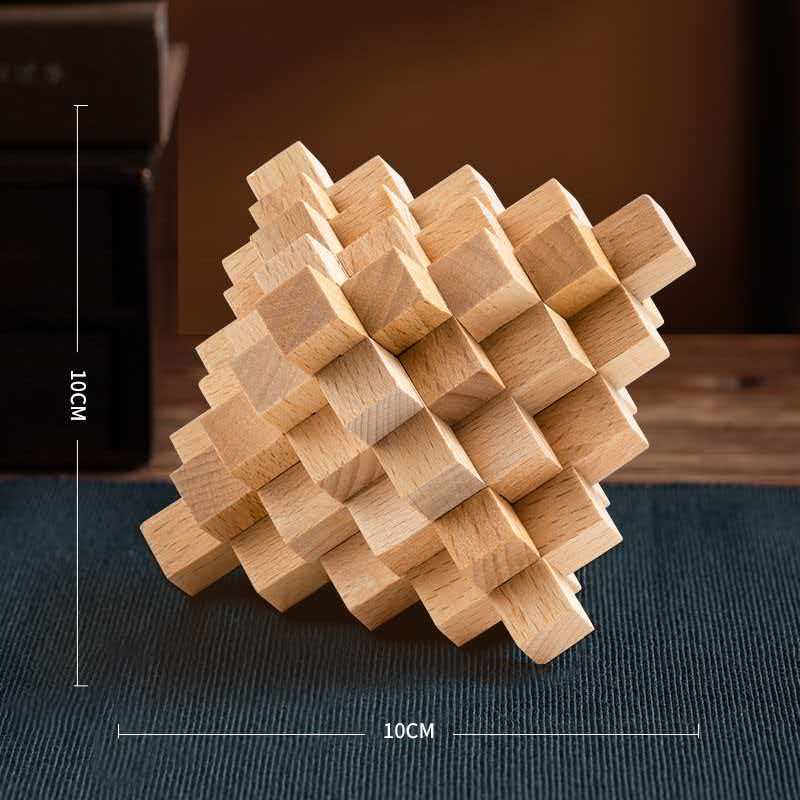 Difficult LuBan Lock Pineapple - Wooden Puzzle Kids recension och pris