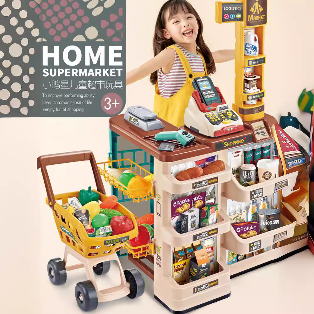 Simulation Food Vending Counte - Toy Cash Register recension och pris
