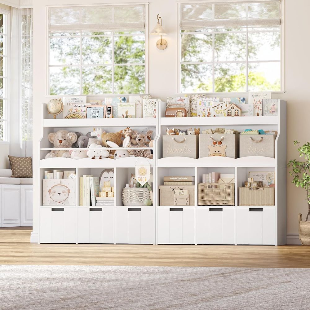 Kids Toy Storage Organizer wit - Kids Toys Kids Toys recension och pris