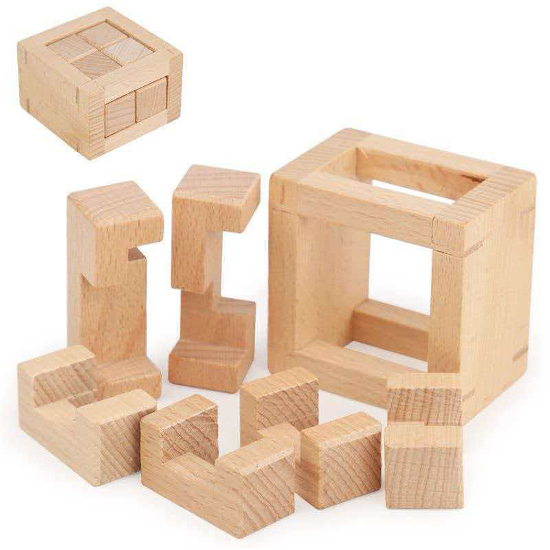 YueYu II Wooden Disentanglemen - Wooden Puzzle Kids recension och pris