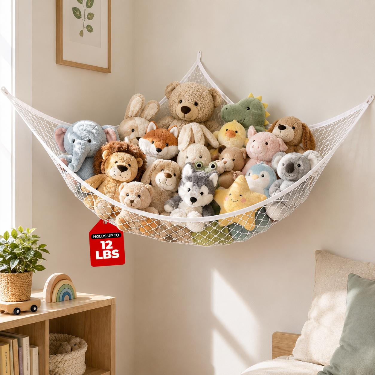 Mesh Toy Storage Hammock Hangi - Kids Toys Kids Toys recension och pris