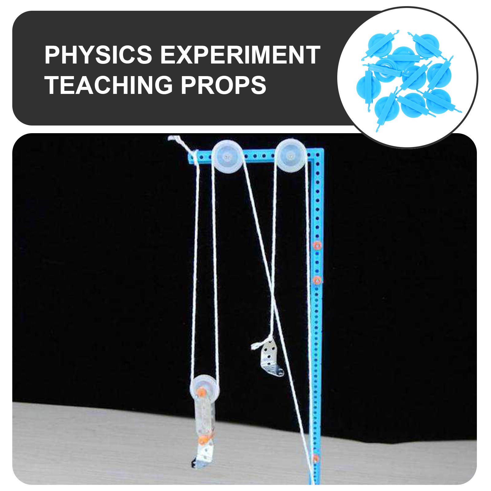 10Pcs Teaching Pulley Equipmen - Volcano Experiment Kit recension och pris