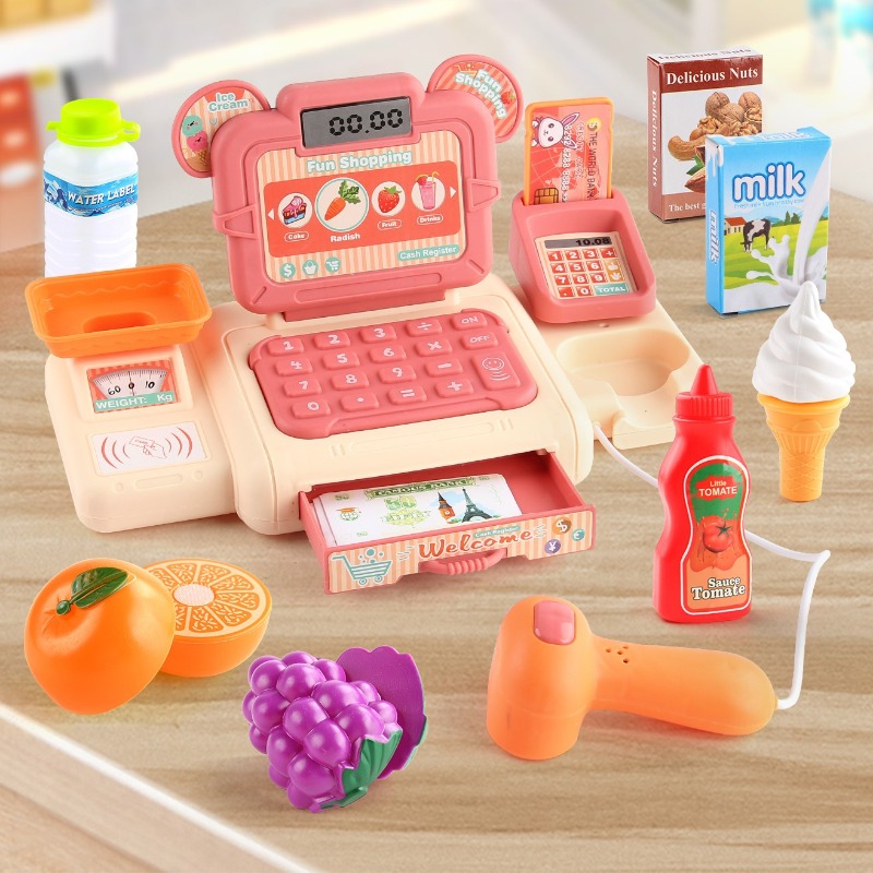Kids Pretend Play Supermarket  - Toy Cash Register recension och pris