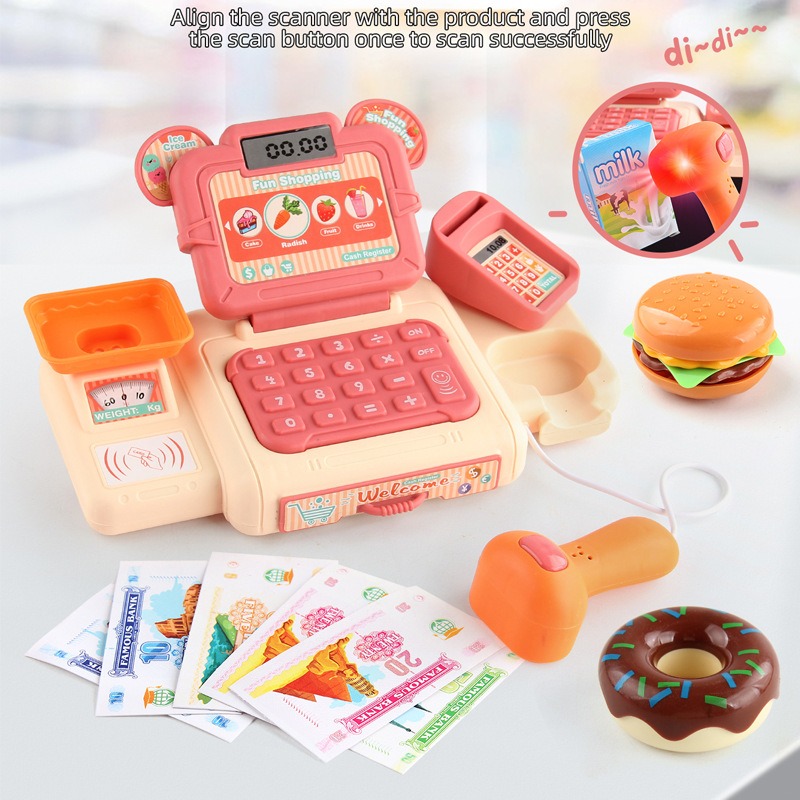 Kids Pretend Play Supermarket  - Toy Cash Register recension och pris