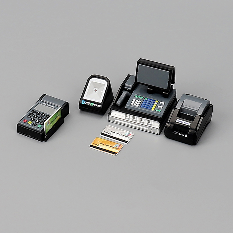 1 Set 1/12 Doll House Mini Sup - Toy Cash Register recension och pris