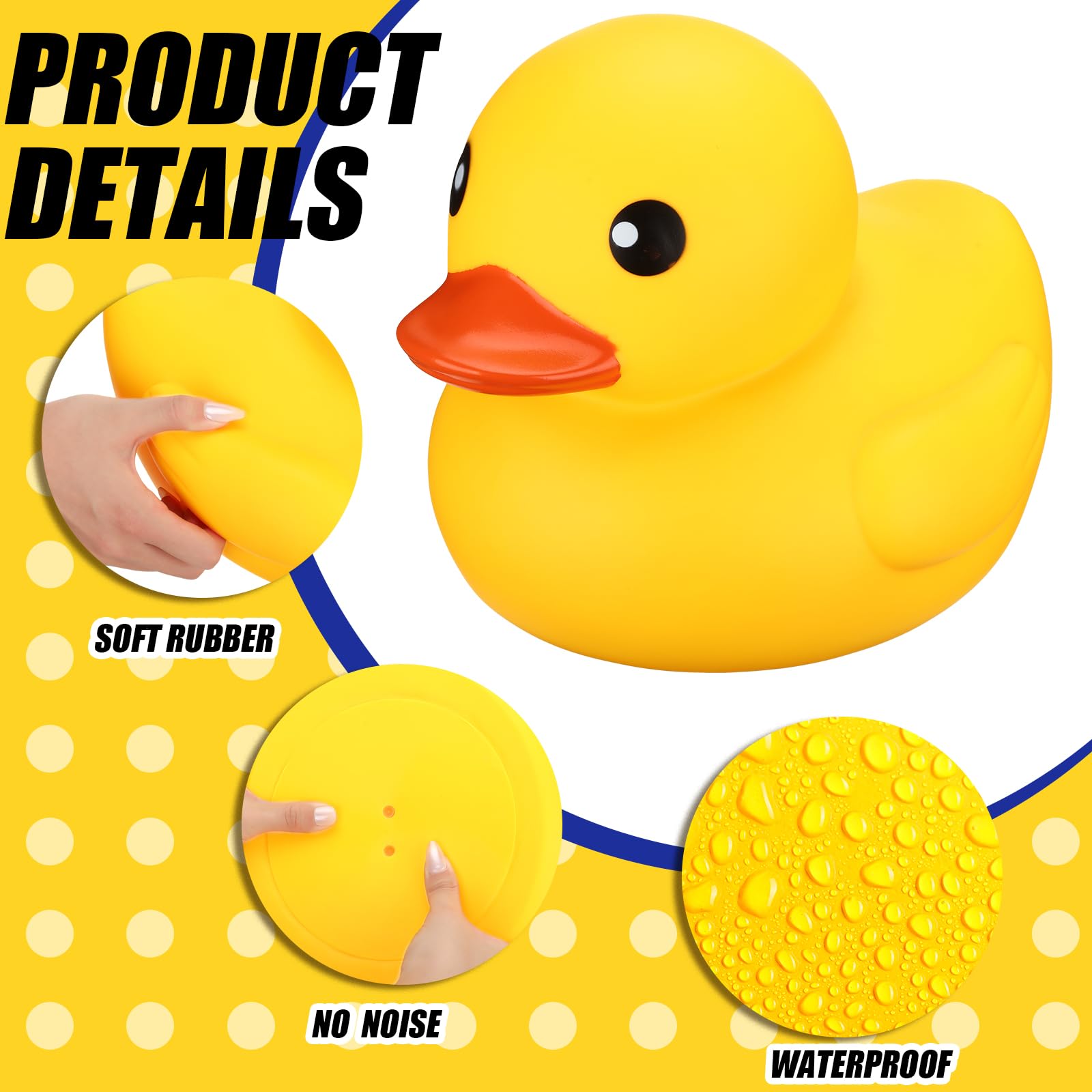 Rubber Duck Giant Ducks Large  - Rubber Duck Bath recension och pris