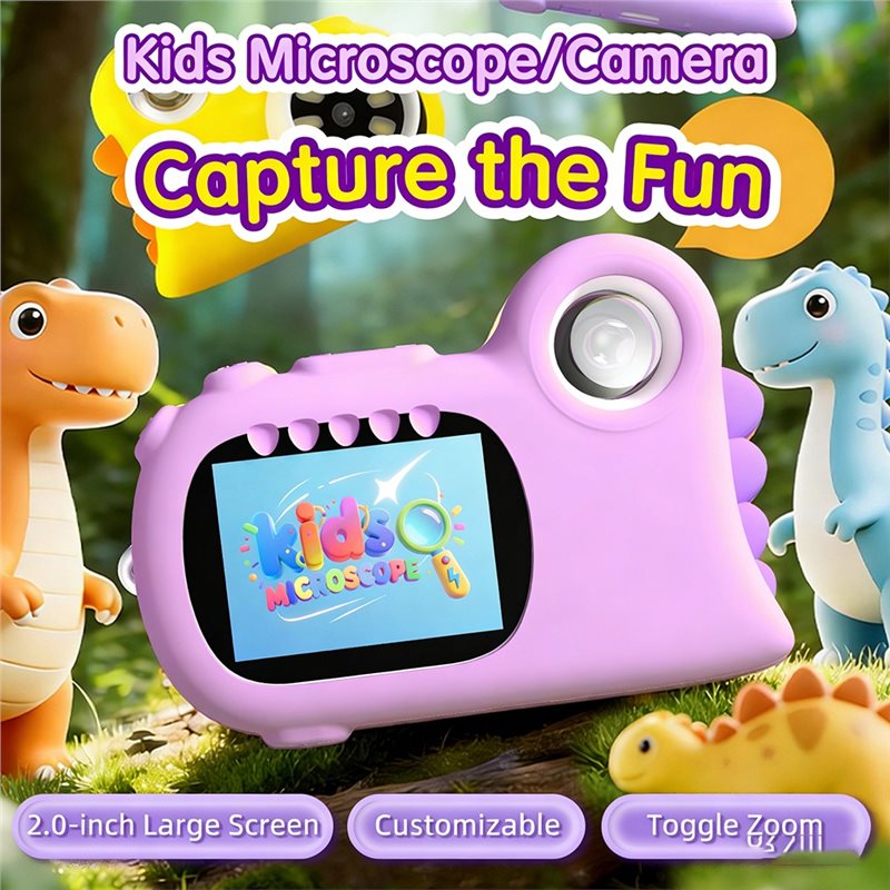 FBIL-2 In 1 Microscope For Kid - Toys For Kids Video recension och pris