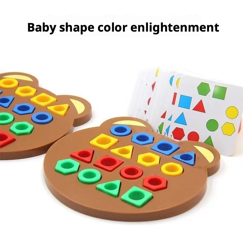 Montessori Geometric Shape Sor - Wooden Puzzle Kids recension och pris