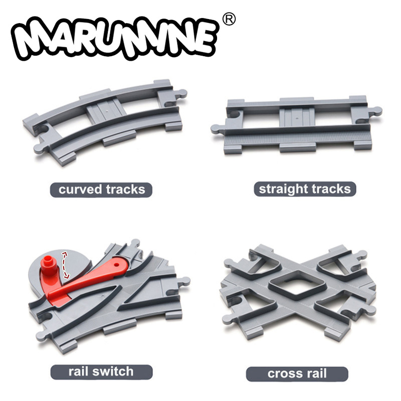 Marumine Classic Train Tracks  - Toy Train Track Set recension och pris