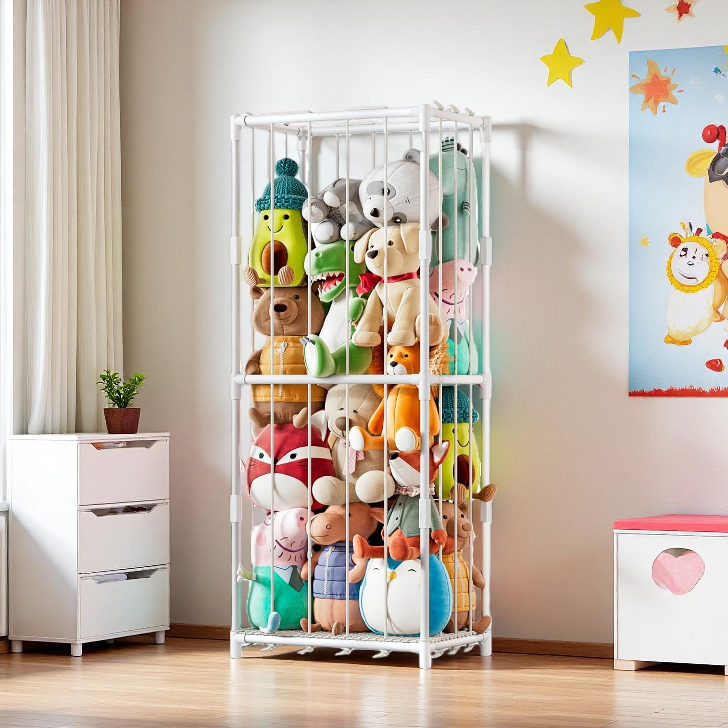Vertical Stuffed Animal Storag - Kids Toys Kids Toys recension och pris