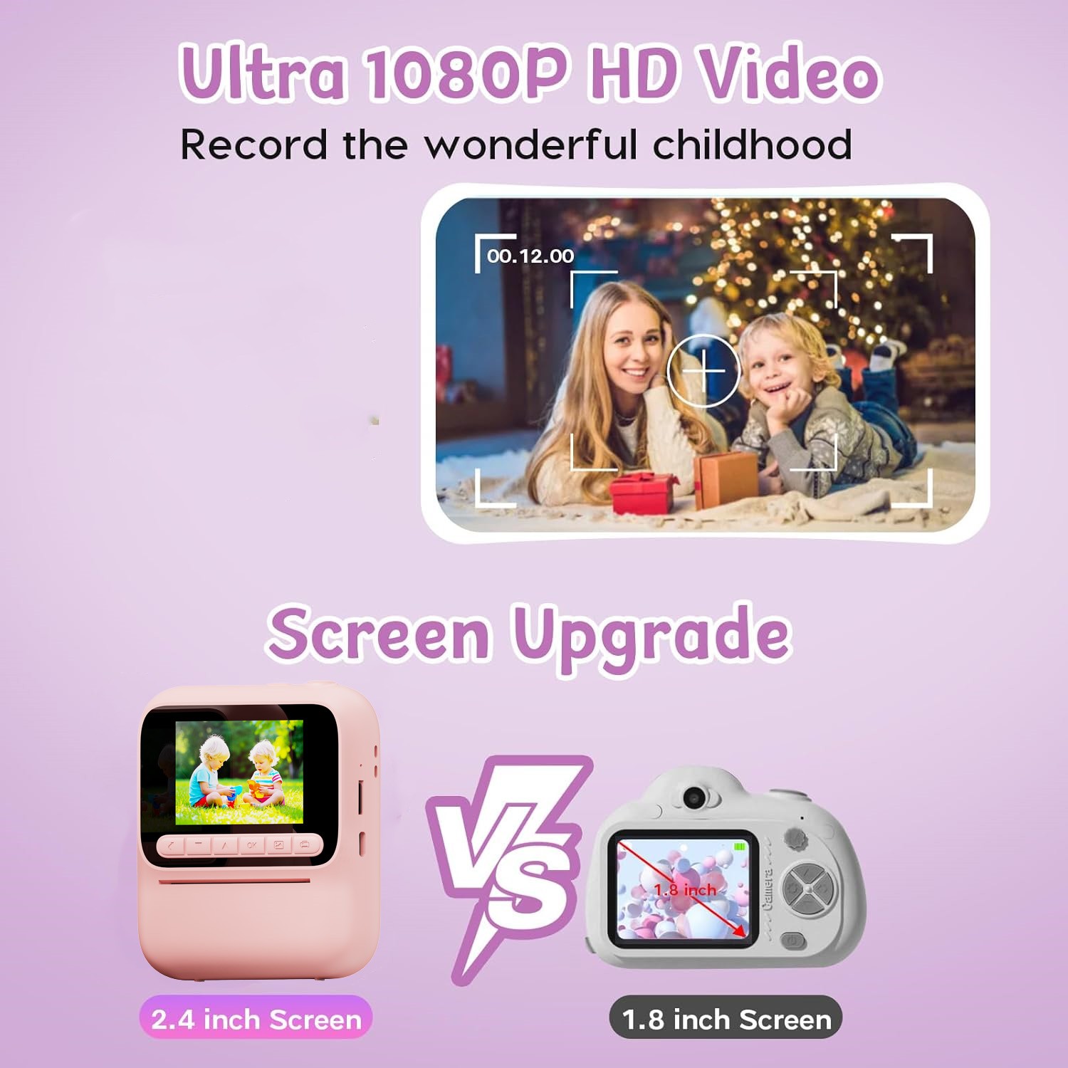 Kids Instant Color Printing Ca - Toys For Kids Video recension och pris