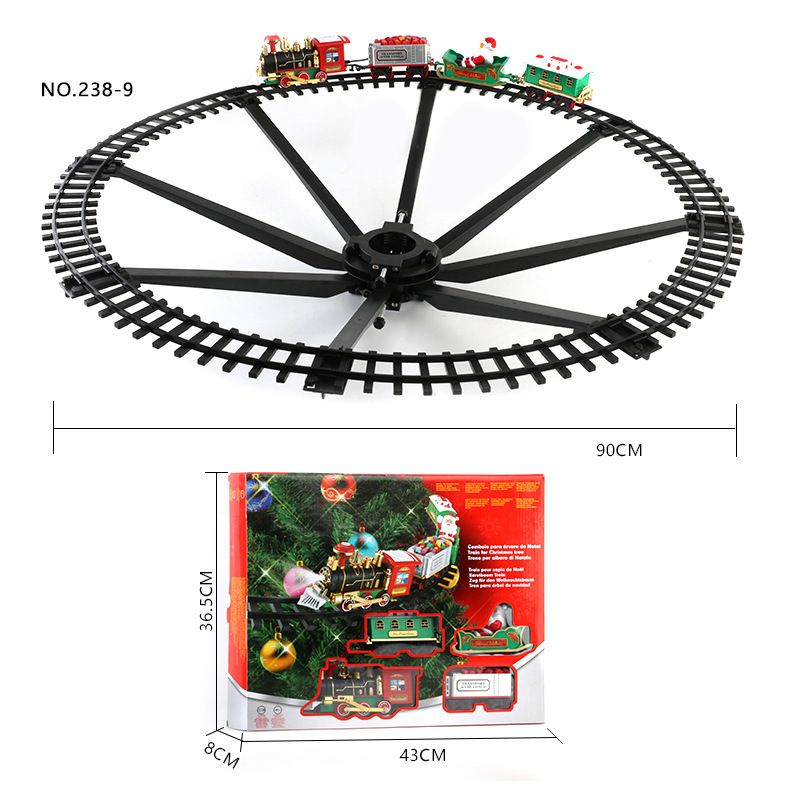 Electric Christmas Train Set M - Toy Train Track Set recension och pris