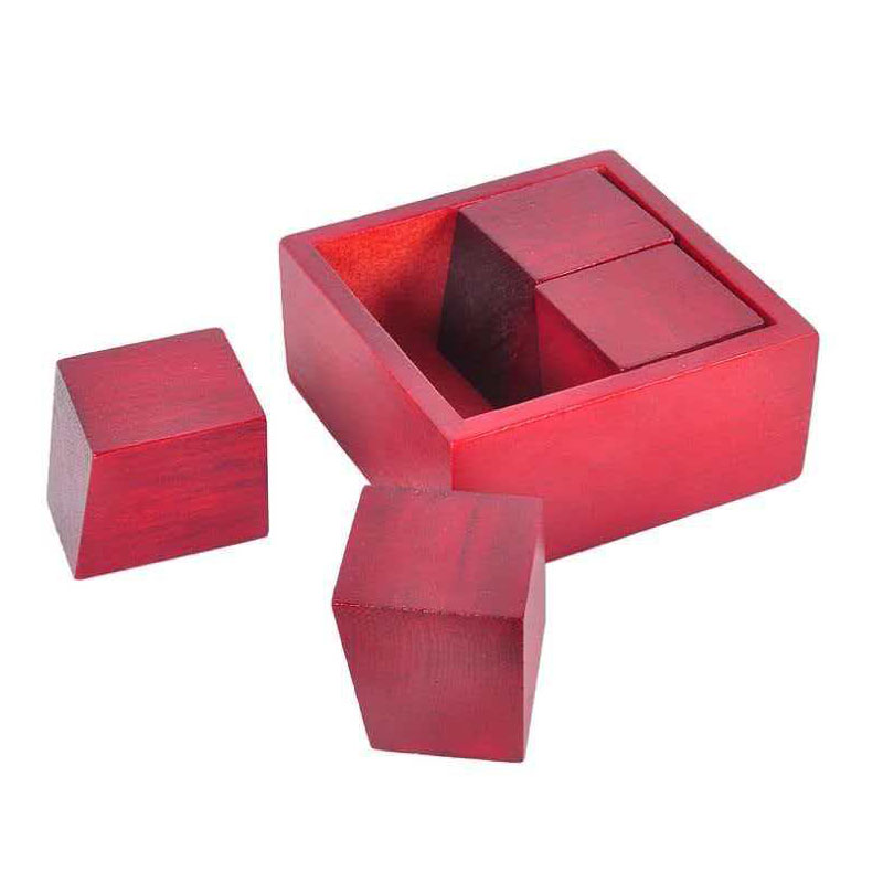 Impossible Wooden Brain Teaser - Wooden Puzzle Kids recension och pris