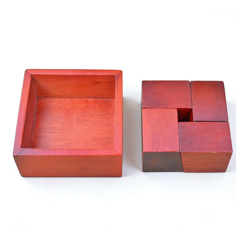 Impossible Wooden Brain Teaser - Wooden Puzzle Kids recension och pris