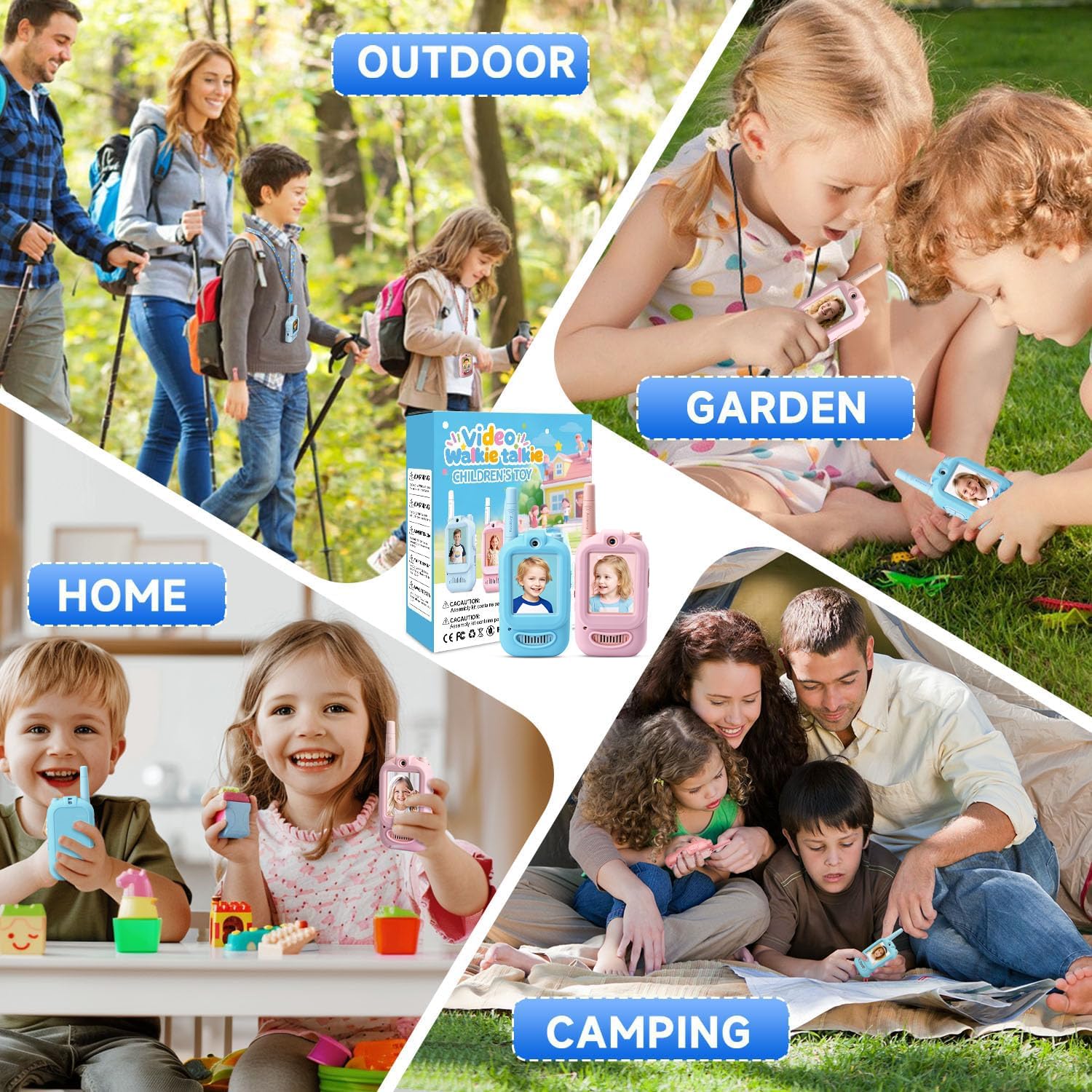 Kids Video Walkie Talkies, 2 P - Toys For Kids Video recension och pris
