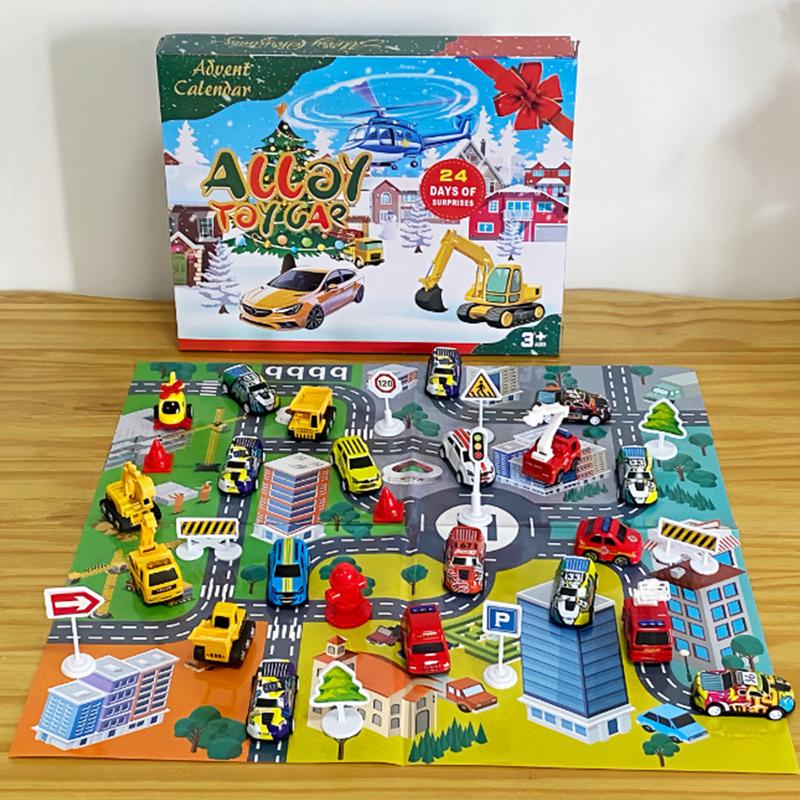 24pcs Car Toy Set Christmas Ad - Kids Toys Christmas 2025 recension och pris