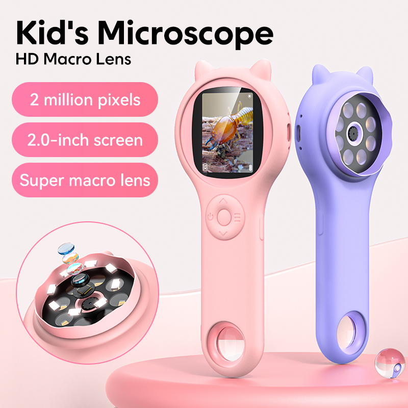 Mini Kids Optical Microscope W - Toys For Kids Video recension och pris