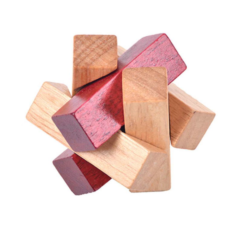 Wooden Knot Puzzle Brain Tease - Wooden Puzzle Kids recension och pris